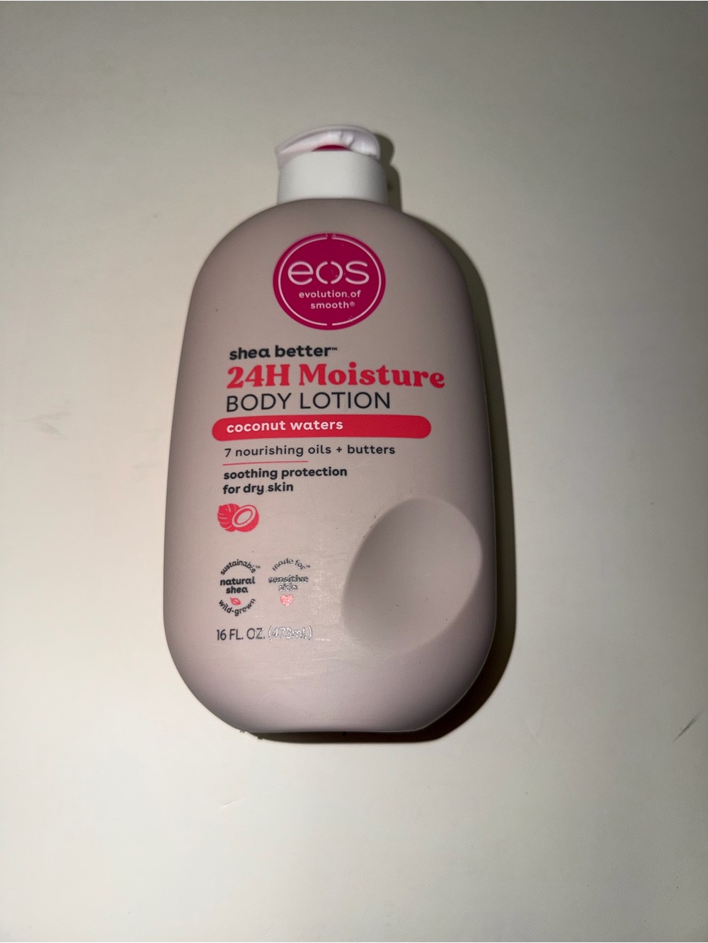 EOS shea better 24H Moisture Body Lotion Coconut Waters 16 fl oz